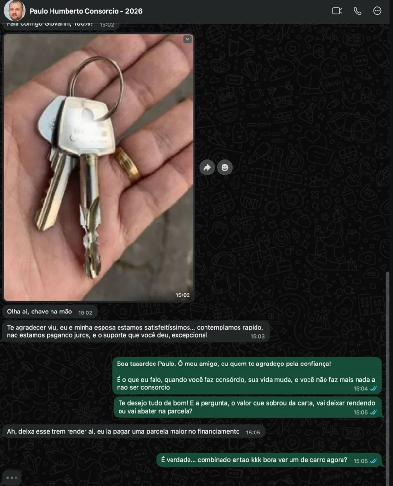 Depoimento de Paulo — Imóvel próprio, cliente Martinelle & Avelar